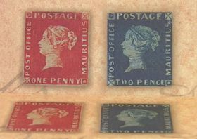 Рожевий і блакитний Маврикій, Фото: ЧТ24   «Вартість цих марок зростає протягом довгого часу