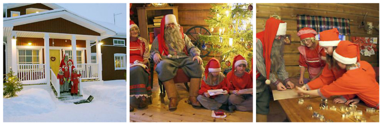 В хаті Санта Клауса можна придбати сувеніри та надіслати різдвяні листівки