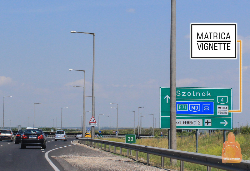 Якщо ви їдете по Угорщині і бачите такий знак (фото нижче), майте на увазі, що попереду починається платна дорога