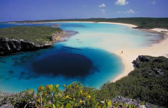 Багамські острови складені в основному кораловими вапняками, що залягають на глибині приблизно 1500 м