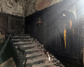 Фото: ЧТК   Пожежа, який увечері 20 січня спалахнув в Eurostars David, в празькому центральному районі Нове Место, забрав чотири людських життя - загинули молоді люди з Німеччини, Південної Кореї
