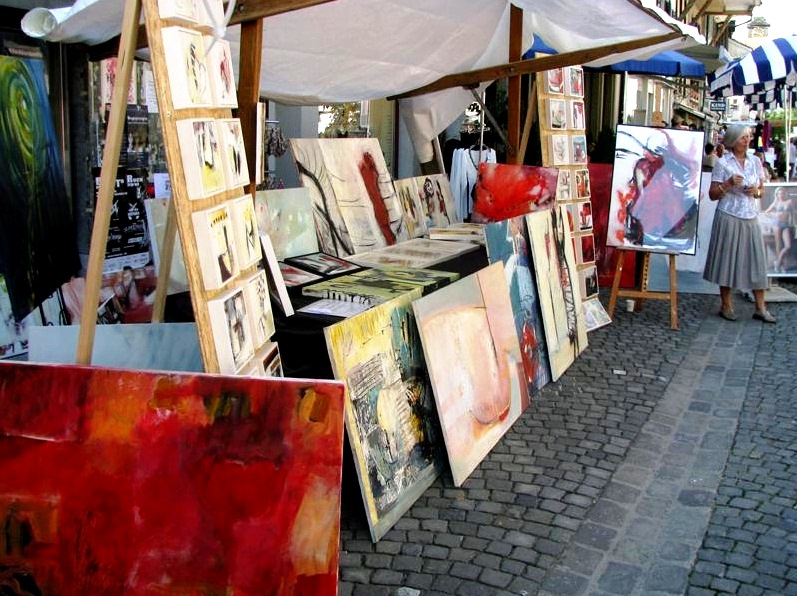А в містечку Цофинген кантону Ааргау 20 серпня пройде невеликий   художній ринок
