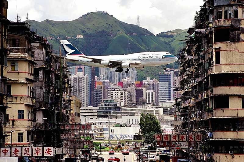 Аеропорт Кайтак, Гонконг