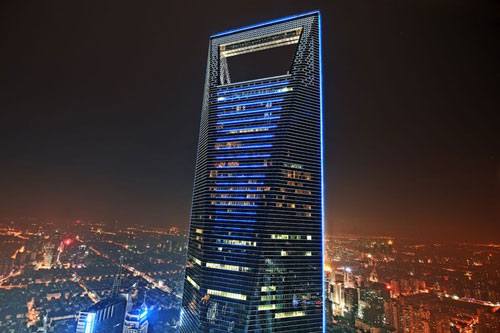 «Shanghai World Financial Center» - Всесвітній Шанхайський фінансовий центр