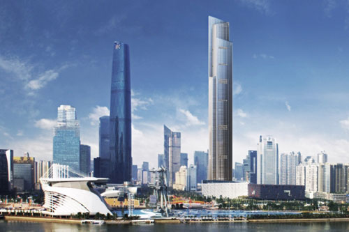 CTF Finance Centre - Міжнародний фінансовий центр в Гуанчжоу