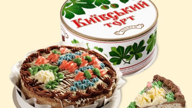 Як відомо, кондитерська корпорація Roshen приватизувала цю торгову марку і веде відчайдушну війну в судах за право використовувати назви Київський торт і торт Київський тільки для своєї продукції