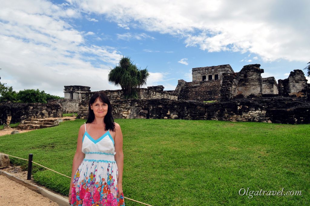 Другим за відвідуваністю туристами на Юкатані є стародавнє місто   Тулум