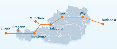 В Інтернеті придбати квитки на RailJet ви можете на офіційному сайті   австрійських залізниць